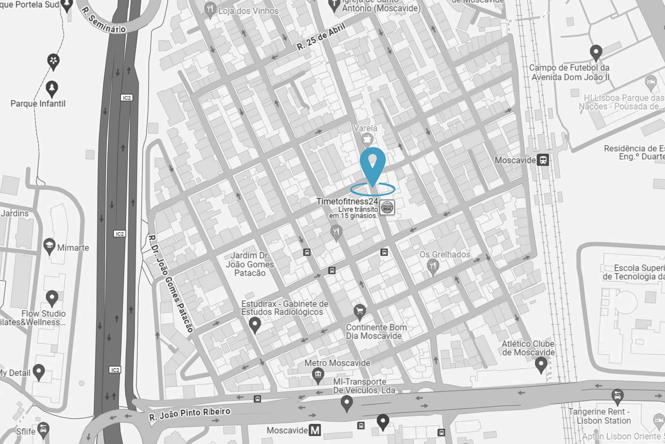MAPA MOSCAVIDE- clinicaurologicarogeriogouveia.com